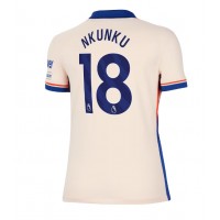 Maglia Calcio Chelsea Christopher Nkunku #18 Seconda Divisa Donna 2024-25 Manica Corta